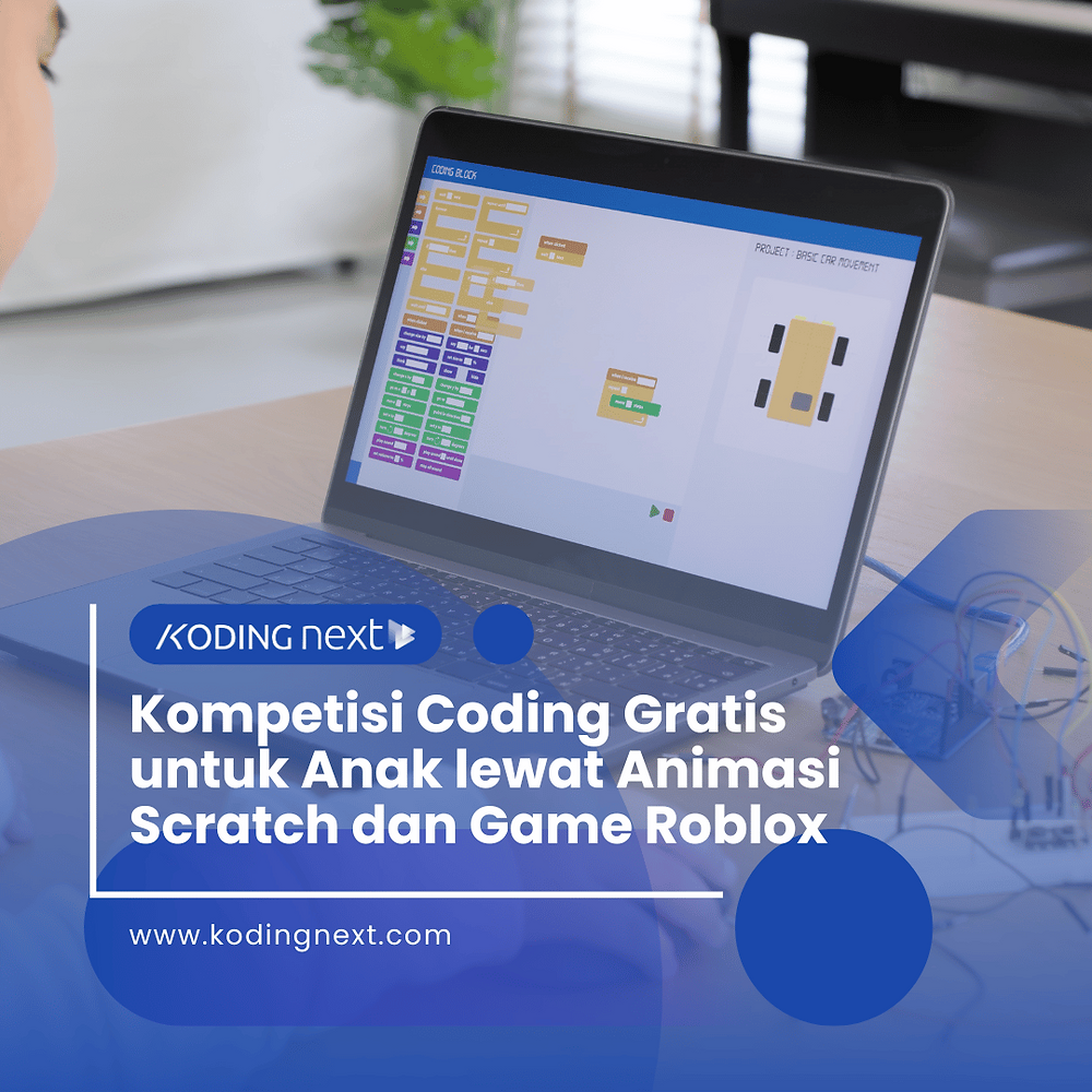 Kompetisi Coding Gratis untuk Anak lewat Animasi Scratch dan Game Roblox