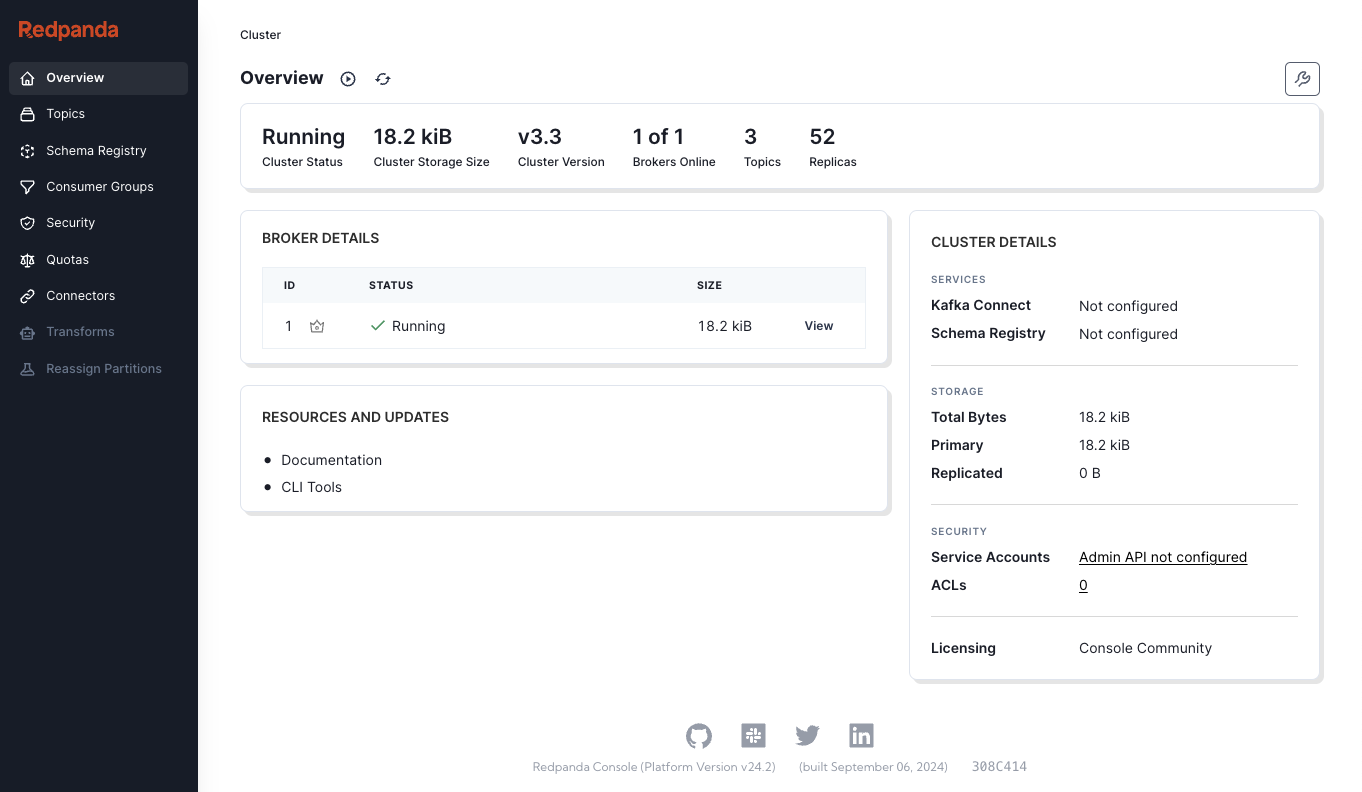 Tutorial Docker Compose Kafka dengan UI Manager (Redpanda Console)